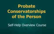 Conservatorship Overview